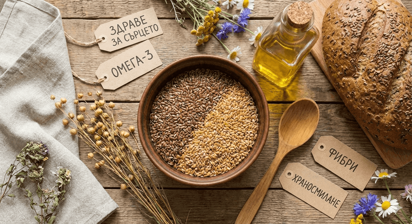 Ленено семе ползи — ползи за здравето, как да го приемате и рецепти