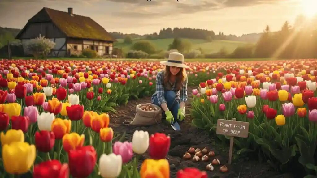 Отглеждане на луковици на лалета - Как да засаждам лале, Growing Tulip Bulbs - How to Plant a Tulip